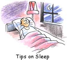 Tips on sleep - Tips on sleep