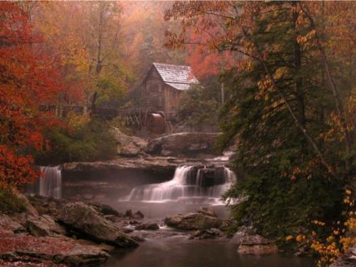 mill stream - how nice it would be to live here!!