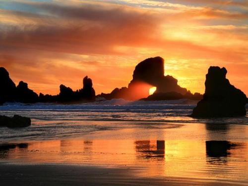 sunset glow - how pretty!!