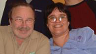 The Man of My Dreams - Here is my husband David and me.  We will have our fourth anniversary on Jan. 25, 2007.  We don't have a castle or a big bank account but we are happy together.