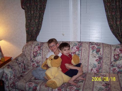 taylor and joshua - my stepson taylor and my little angel