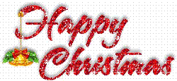 Christmas greeting - this is a sparkly message
