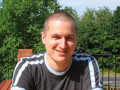 Me - This is a picture of me in happier times!