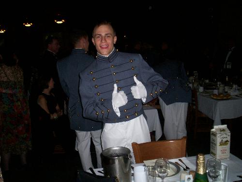 West Point Cadet - A 2010 West Point Cadet at a formal dinner. He also happens to be my son.