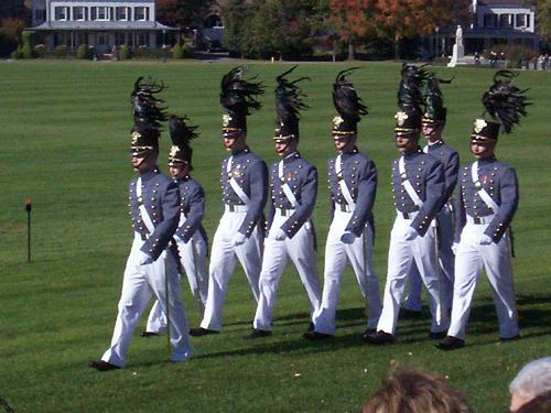 West Point Cadets pass in review - Again, the name says it all. Taken 10/06