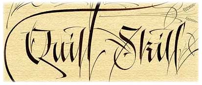 An example of Galligraphy - Western Calligraphy.Plate from Wikipedia An example of Galligraphy - Western Calligraphy.Plate from Wikipedia