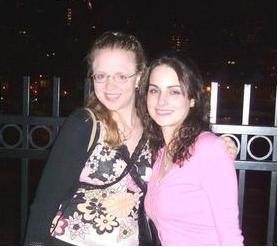 Me and Amanda - Me and my good friend Amanda in Pittsburgh