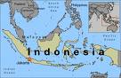 map of indonesia - map