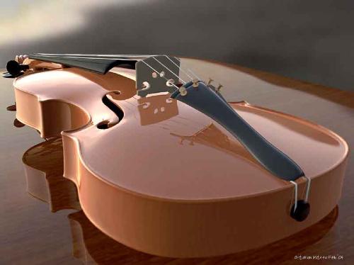 A Brown Handmade Violin! - A brown violin. My violin is also like this one A Brown Handmade Violin! - A brown violin. My violin is also like this one