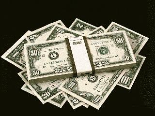 dollars - bundle of dollars belongs to whome ?