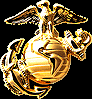 USMC - United States Marine Corps: eagle, globe and anchor