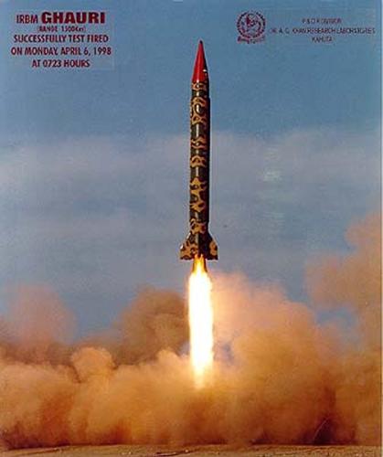 Ghauri misael experiment - The experiment was done in 1998 by Pakistan and then it became atomic power, ratings would be appreciated!
