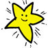 Yellow Star - This is a beautiful yellow star to brighten up the day of anyone who reads or repsonds to my discussions.