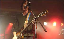 Razorlight! - Razorlight live! this is a picture of johnny mid performance! this picture was taken during a performance of rip it up!
