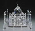 Crystal Taj Mahal - A precious image of taj mahal. How nice it looks.