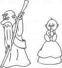 father old year and baby new year - the transition is not always smooth and we can still hope for good things