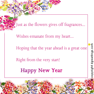 new year flora - new year