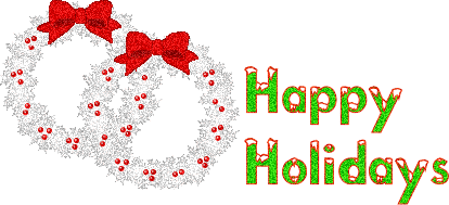 Happy Holidays - Wishing u all To enjoy this year hoidays