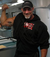 Bill Goldberg - Ring name(s)----- Bill Gold,Bill Goldberg,Goldberg   Billed height---- 6 ft 4 in (192 cm)   Billed weight---- 285 lb (130 kg)   Born December 27, 1966 Tulsa, Oklahoma   Resides San Diego, CA   Billed from Atlanta, Georgia   Trained by WCW Power Plant  Debut June 24, 1997