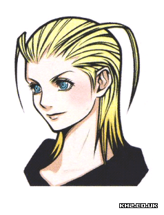 Larxene - That's Larxene from Kingdom Hearts II by Square Enix.!@# She's is the HAWTEST charecter! Bless you, I love you. You will live forever!