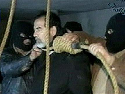 Saddam's hanging - hanging