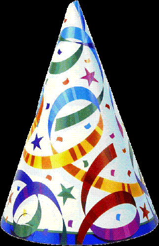 party hat - Happy New Year!