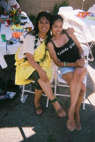 Me and my crazy Aunty, Kalei'iliahi - This is my Aunty Kalei'iliahi, a Hawaiian visionary artist and Hawaiian spiritualist