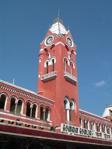 Chennai Central - Searched for a symbol for chennai... I guess I have to settle for our railway station's clock!