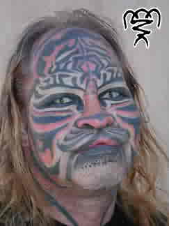Steve Haworth - body modification and Native American dude