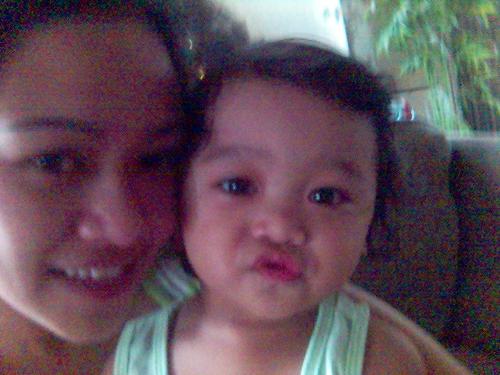 me and my baby!!! - this is a photo of me and my daughter LINEA.she is only 1 year and 9 months old.