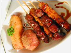 Sate Kambing - one of the favourite food from Indonesia. I myself like it so much