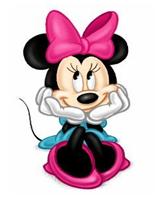 mini mouse - this is picture of minnie mouse, thinking of mickey mouse xD