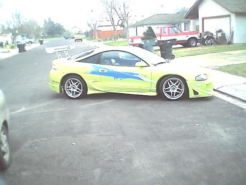 My cuz's Car - This was my Cuz's car before he sold it, it was totally cool and lot's of fun...