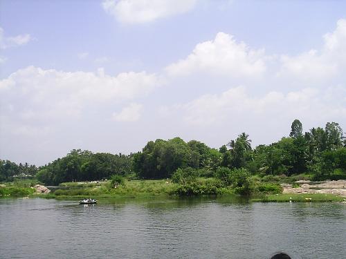 mysore lake view - This is lake in mysore where 3 rivers join. Ganga -Yamuna and Kaveri