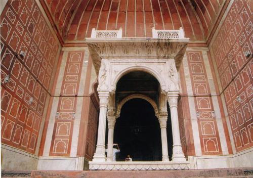Pulpit of Delhi Jamia Masjid - Pulpit of Delhi Jamia Masjid