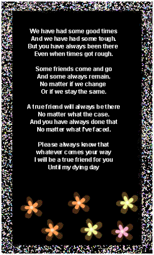 a poem - a very beautiful poem