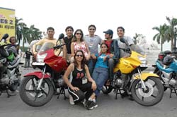 Roadies - this is a pipcture of Mtv hero honda roadies.