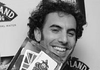 Borat actor - This is the actor of Borat. He won a comedian award