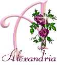 Alexandria - Alexandria with flowers
