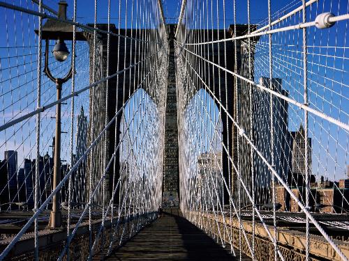 Another view. - Here you can see again Brooklyn Bridge but from another view.