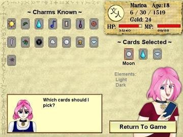 Cute Knight - Cute Knight http://www.gamespot.com/pc/puzzle/cuteknight/index.html Guide a young orphan girl to her destiny as you shape her future and lead her to one of over fifty endings.