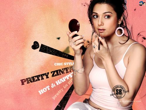 preity - she's nice no...