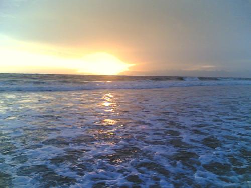 sun set at goa - when i went to goa first time.This photograph was taken by me.