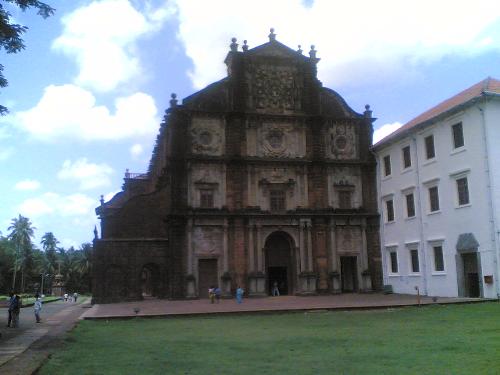 old goa church - i took this photograph when i went to goa first time with my friend's family, this church is 300 years old.