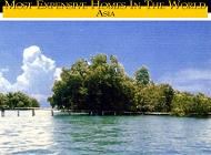 Expensive island  - privite expnesive island has a house in it its price is 25.7 millions $