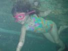 kid swimming underwater - kid swimming underwater