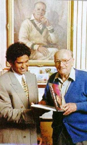 Two All Time Masters of the Game - An album on cricket is incomplete without this picture. The two best batsman to have ever played cricket. I salute them.