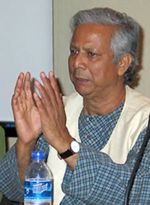 Dr. Muhammad Yunis - photo of Dr. Muhammad Yunis from Bengladesh, winner of the Nobel Peace Prize in 2006