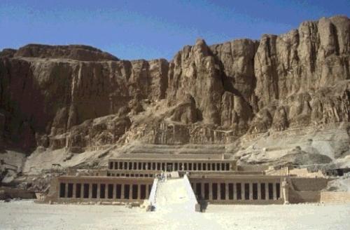 temple of the queen Hatchibsot  - the temple of the queen hatchibsot is one of many temples which found in luxor city, egypt.