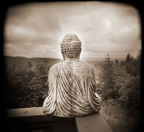 buddha with a view - gautam buddha with  view...